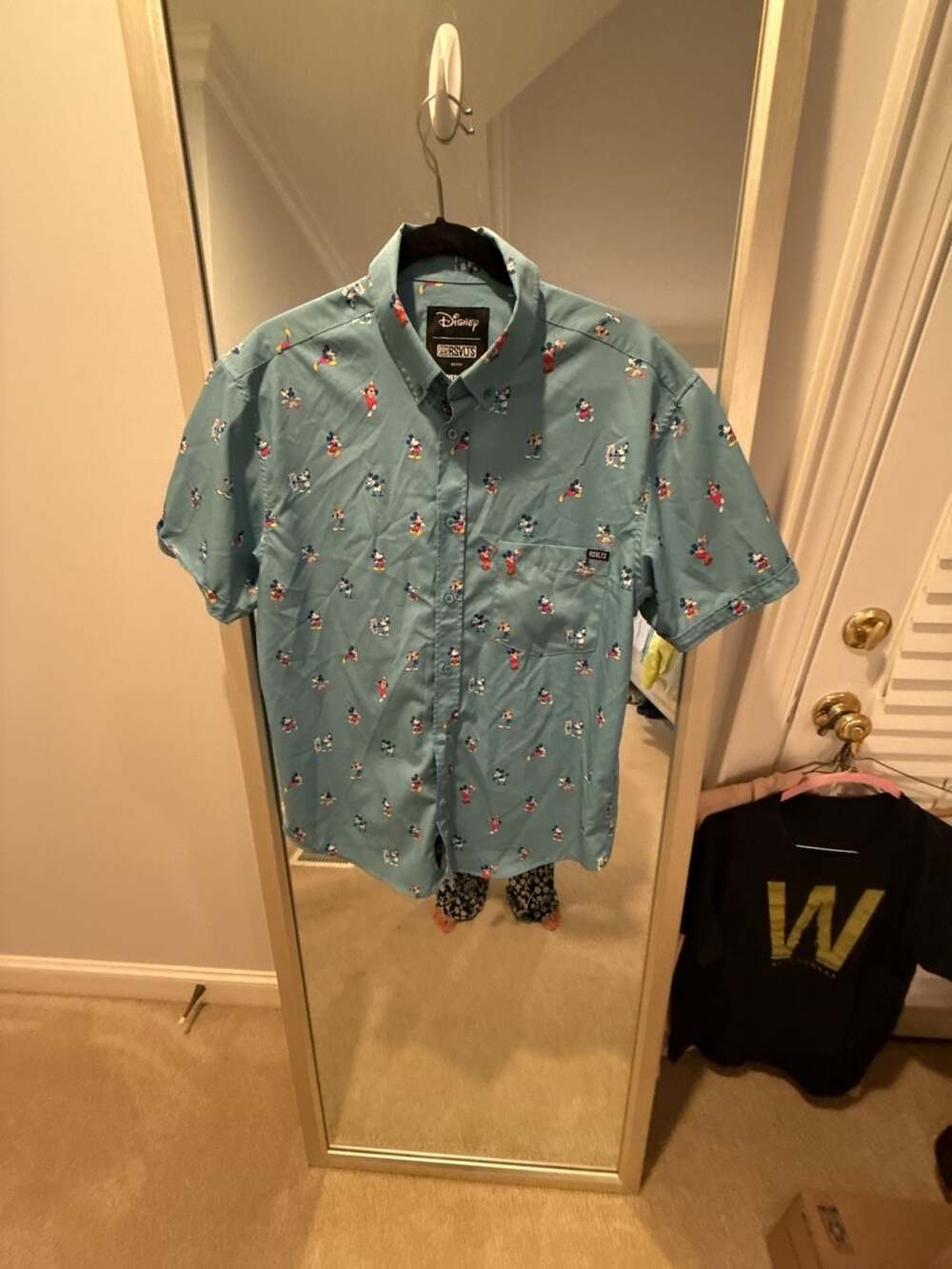 RSVLTS Disney100 Lil Mickeys Short Sleeve Button-Up Shirt